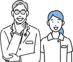 医療機関従事者のイラスト
